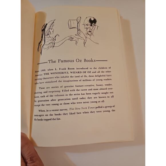 Dorothy and the Wizard in OZ by L. Frank Baum Hardcover Reilley And Lee Pub. - Picture 4 of 7